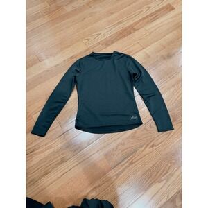 Hot Chillys Womens Small Black Long Sleeve Thermal Top Base Layer